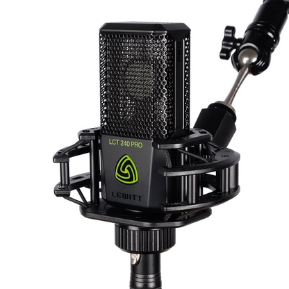 Lewitt LCT 240 Pro Vocal Set Condenser Mic With Shock Mount, Pop Filter, Windscreen & Carry Bag