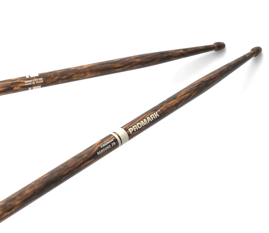 ProMark Rebound 2B Lacquered FireGrain Sticks