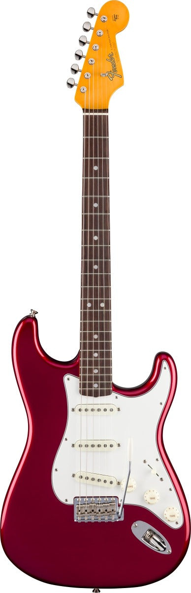 Fender American Vintage II 1965 Stratocaster, Round-Lam Rosewood Fingerboard in Candy Apple Red