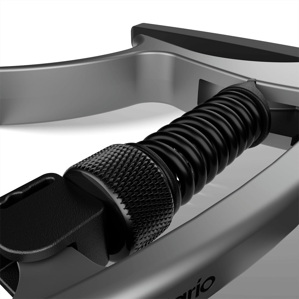 D'Addario Tri-Action Capo Adjustable Tension in Silver