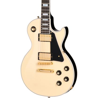 Gibson Les Paul Custom '70s Electric Guitar in Buttercream