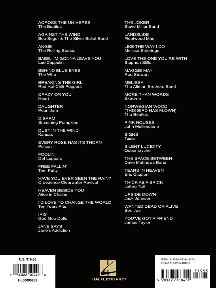 Best Acoustic Guitar Songs Ever Guitar Tab