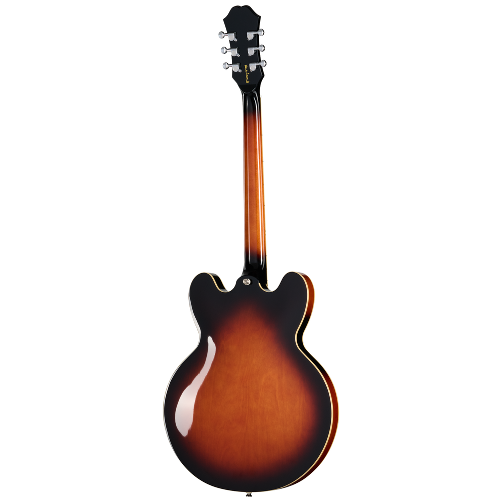 Epiphone Bonehead Riviera in Dark Tobacco Sunburst
