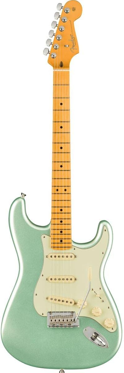 Fender American Professional II Stratocaster, Maple Fingerboard in Mystic Surf Green