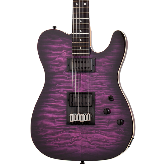 Schecter PT Pro in Trans Purple Burst