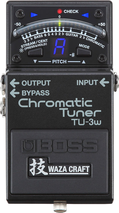 Boss TU3W Waza Craft Chromatic Tuner Pedal