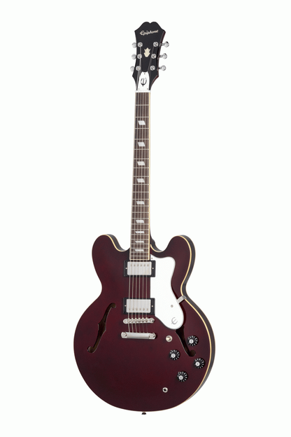 Epiphone Noel Gallager Riviera in Dark Wine Red