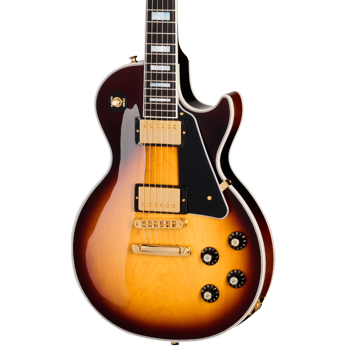 Gibson Les Paul Custom '70s Electric Guitar in Tobacco Burst