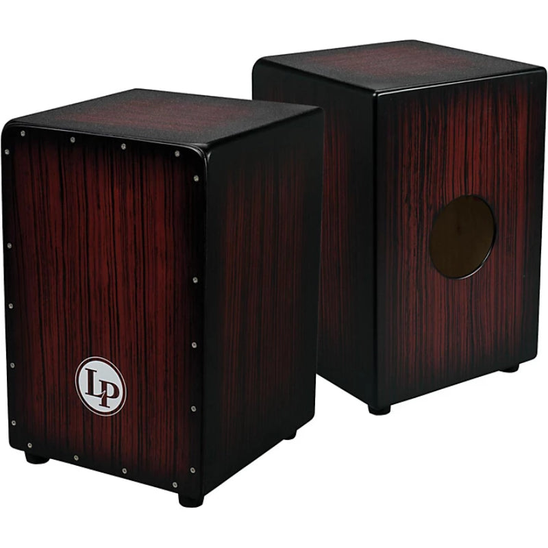 Latin Percussion Aspire Accents Cajon in Darkwood Streak