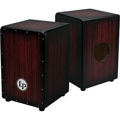 Latin Percussion Aspire Accents Cajon in Darkwood Streak