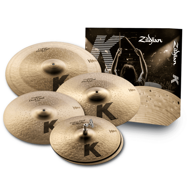 Zildjian K Custom Dark Cymbal Pack