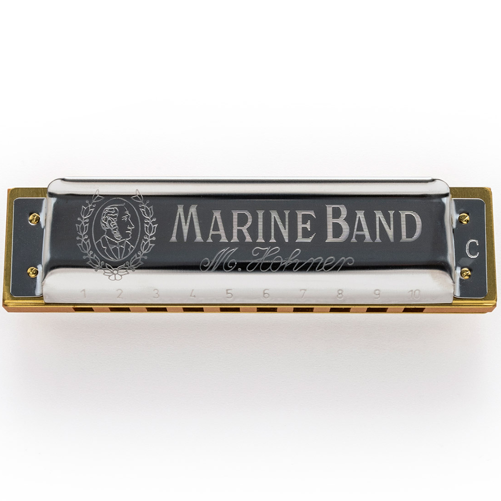 Hohner Marine Band Classic 1896 10 Hole Harmonica F