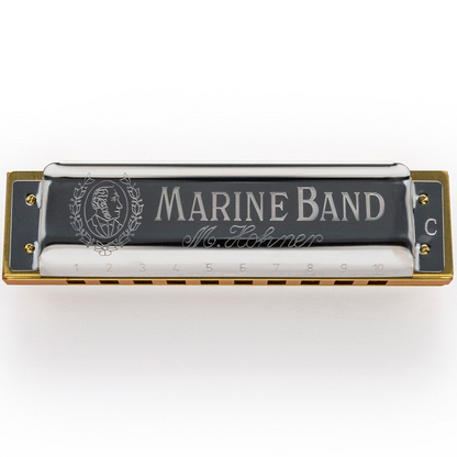 Hohner Marine Band Classic 1896 10 Hole Harmonica F