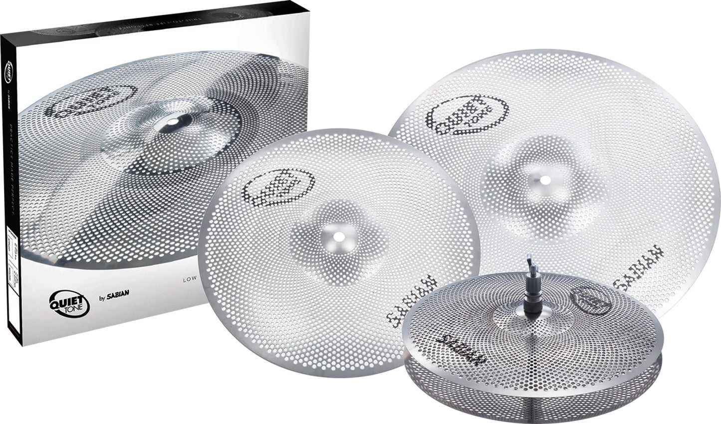 Sabian QTPC502 Quiet Tone Practice Cymbals Set