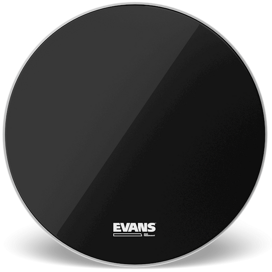 Evans EQ3 Resonant Black No Port 28" Bass Drum Head