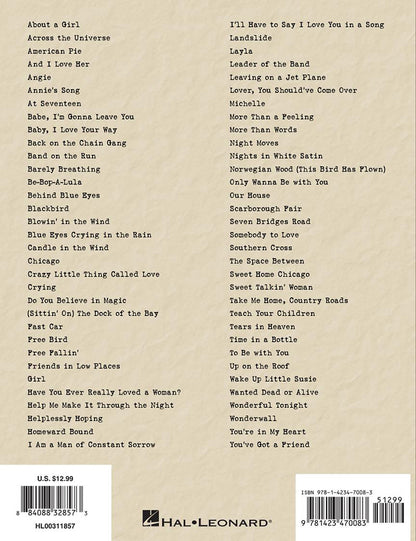 Acoustic Budget Books PVG