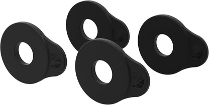 D'Addario Flex Lock Strap Blocks in Black