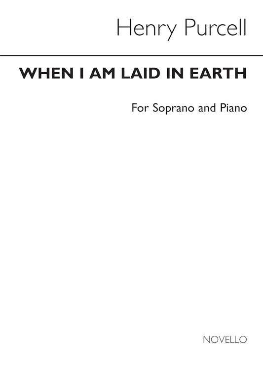 Purcell When I Am Laid In Earth High VOI