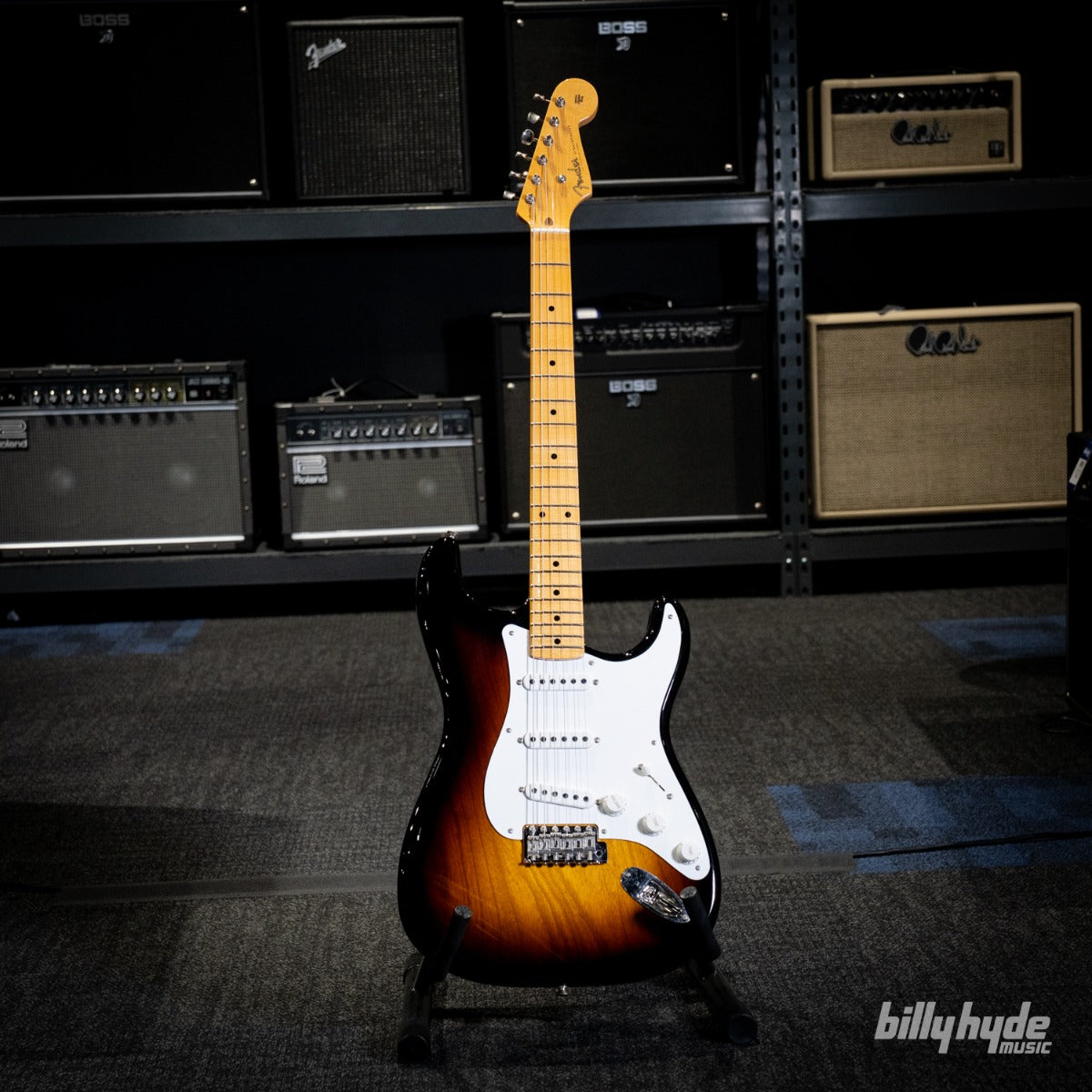 Fender Custom Shop Limited Edition 70th Anniversary 1954 Stratocaster Time Capsule Package Electric Guitar in Wide-Fade 2-Color Sunburst