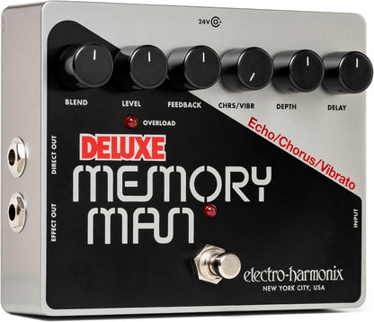 Electro Harmonix Deluxe Memory Man Analog Delay / Chorus / Vibrato Pedal