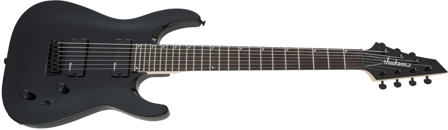 Jackson JS Series Dinky Arch Top JS22 7 DKA HT 7 String in Gloss Black