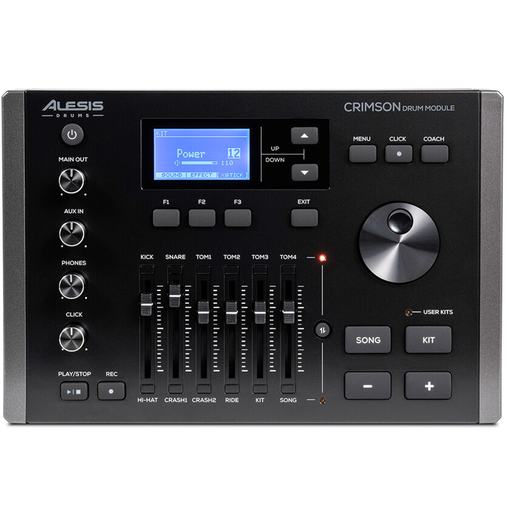 Alesis Drums CRIMSON MK3 Premium 9 Piece E-Kit w MK3 Module with BFD Sound Library Electronic Drum Kit