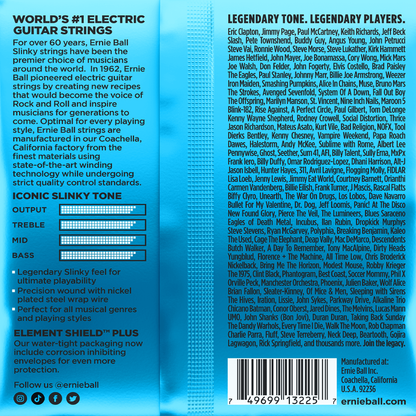 Ernie Ball Extra Slinky Nickel Wound Electric Guitar Strings 3 Pk 8-38 Gauge
