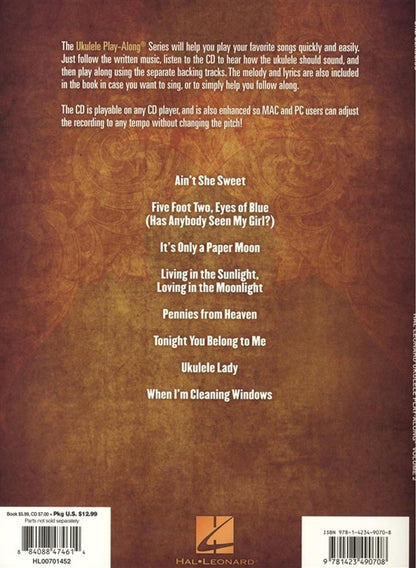 Uke Classics Ukulele Play Along Volume 2 Bk/Cd