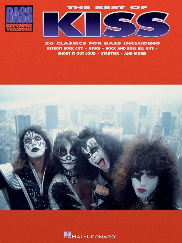 The Best of Kiss for Bass Guitar Tab RV
