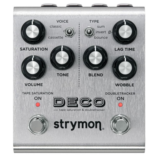 Strymon Deco 2 Tape Saturation And Doubletracker Delay Pedal