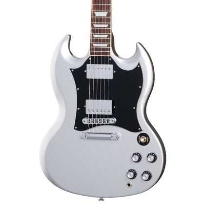 Gibson SG Standard Electric Guitar in Silver Mist