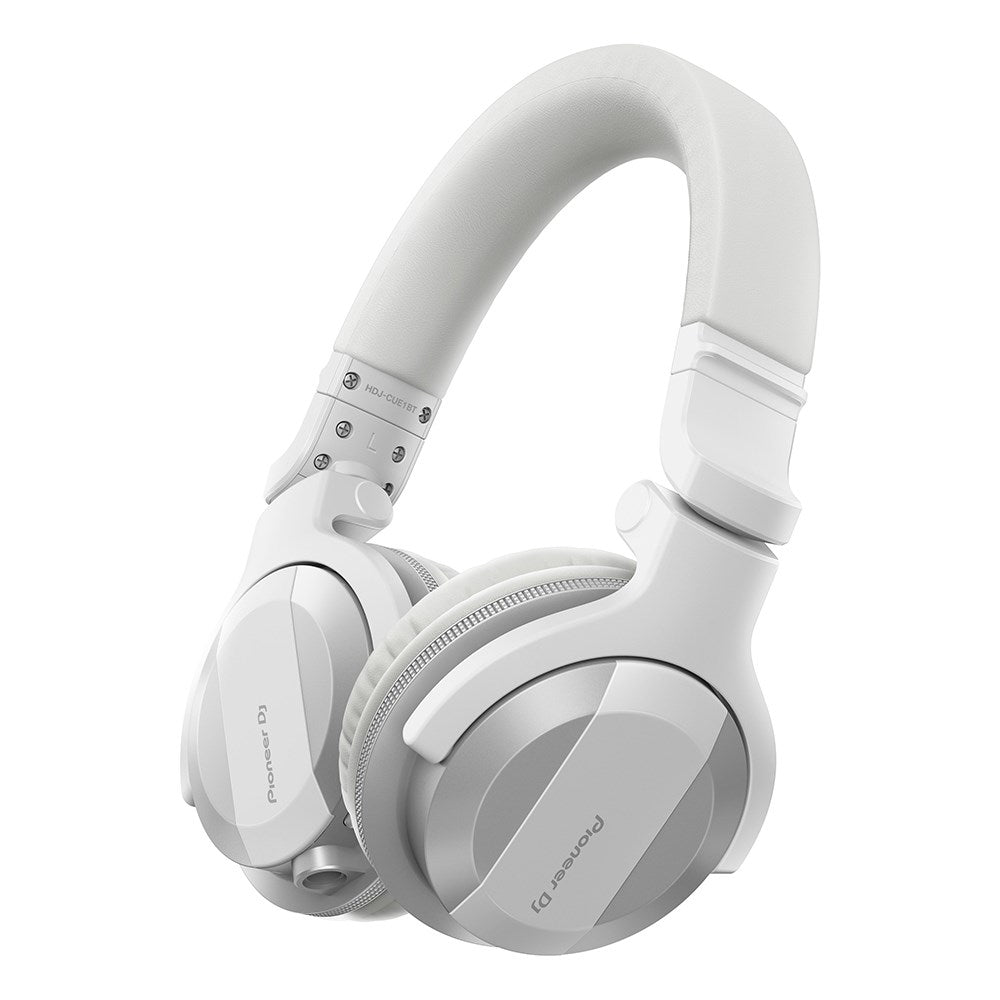 Pioneer DJ HDJCUE1BT Bluetooth Headphones in White