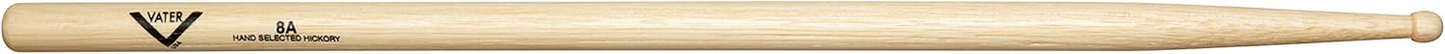 Vater VH8AW 8A Wood Tip Hickory Drum Sticks