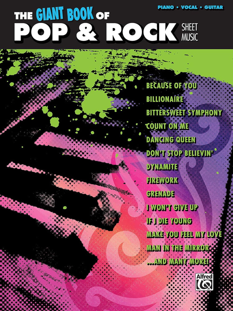 The Giant Book Of Pop & Rock Sheet Music PVG