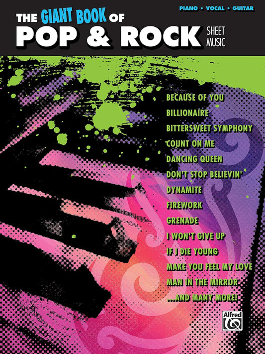 The Giant Book Of Pop & Rock Sheet Music PVG