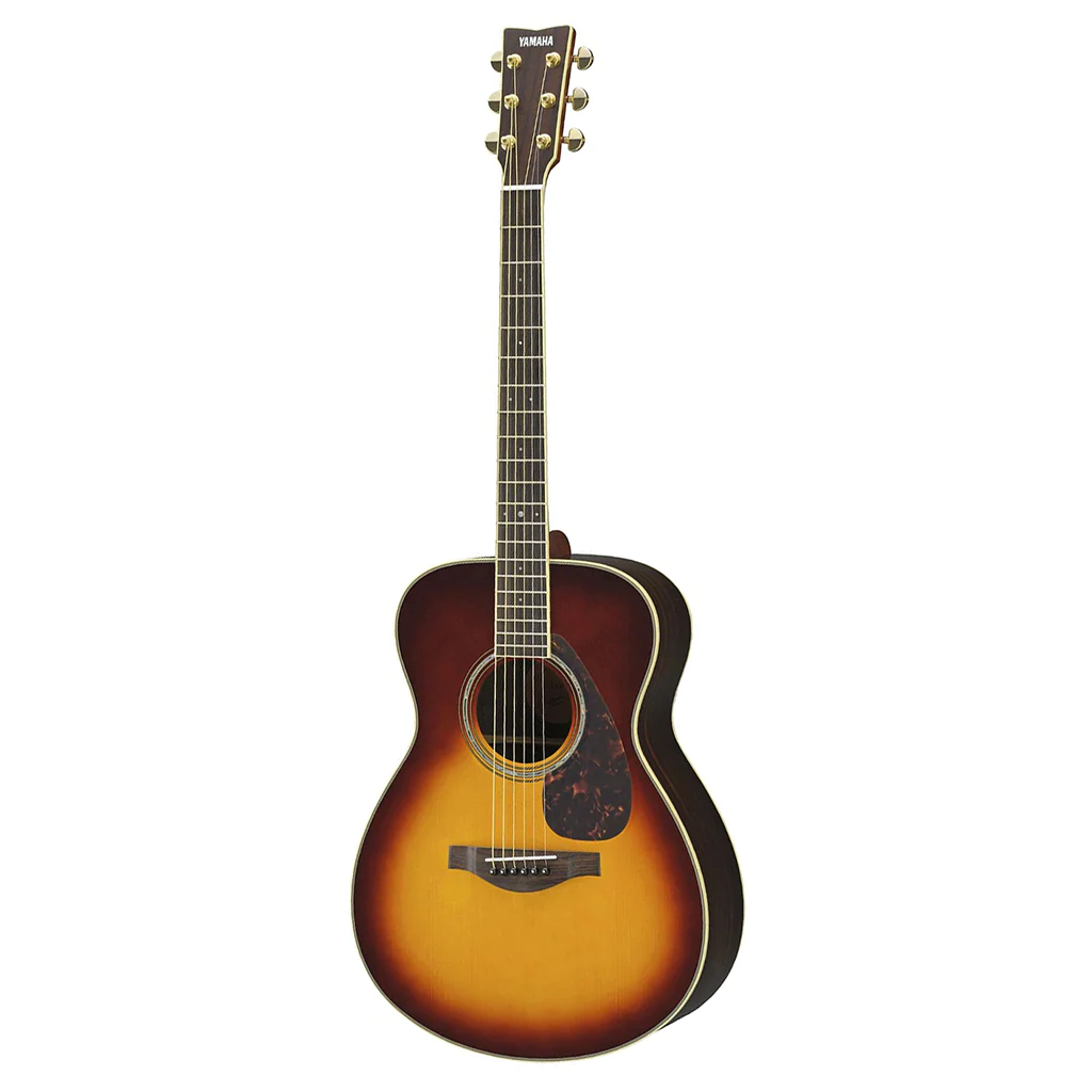 Yamaha LS6ARE Concert Acoustic Electric Guitar in Brown Sunburst