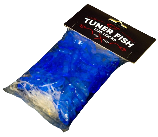 Tuner Fish TFBL8 Lug Locks 8 Pack in Blue