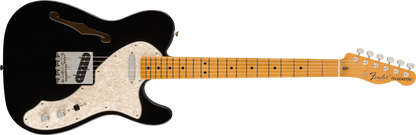 Fender Vintera II '60s Telecaster Thinline, Maple Fingerboard in Black