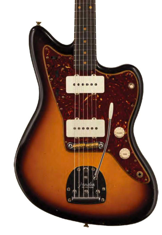Fender Custom Shop 1962 Jazzmaster Journeyman Relic, Rosewood Fingerboard in Aged 3-Color Sunburst
