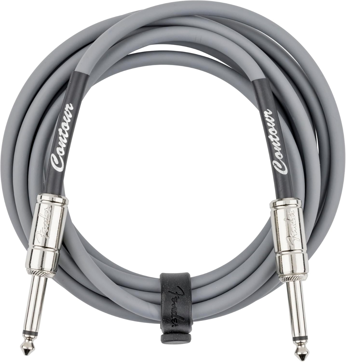 Fender Contour 10' Instrument Cable in Inca Silver