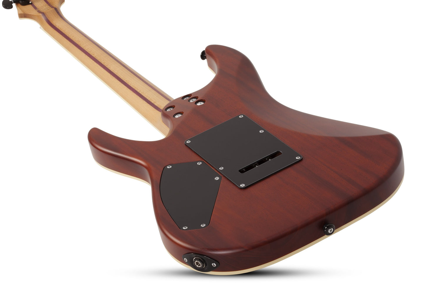 Schecter C 1 Exotic Spalted Maple in Satin Natural Vintage Burst