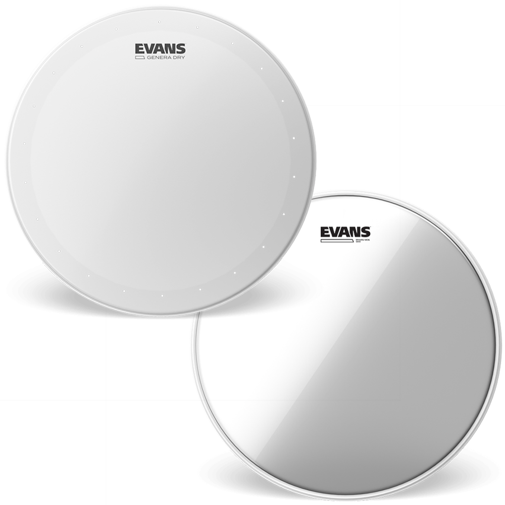 Evans 14" Genera Dry & H30 Combo Pack