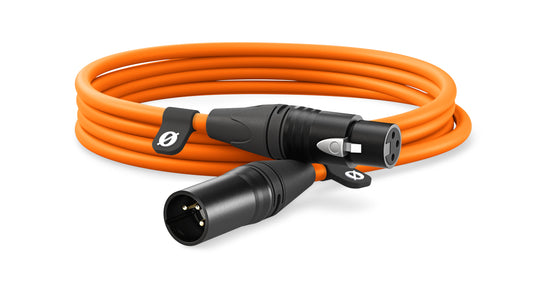 RODE XLR3  3m Premium XLR Cable in Orange