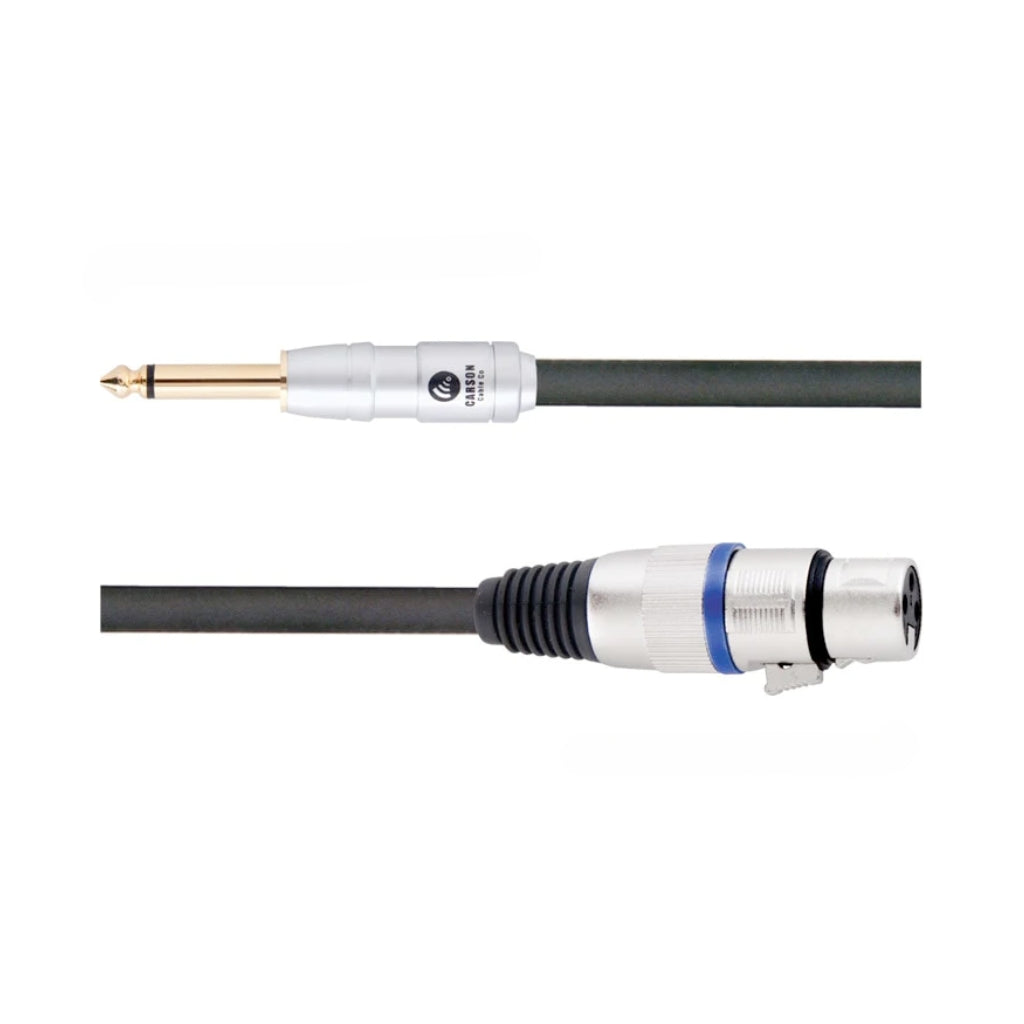 Carson Cable Co Rocklines 20ft XLR to 6.3mm Cable