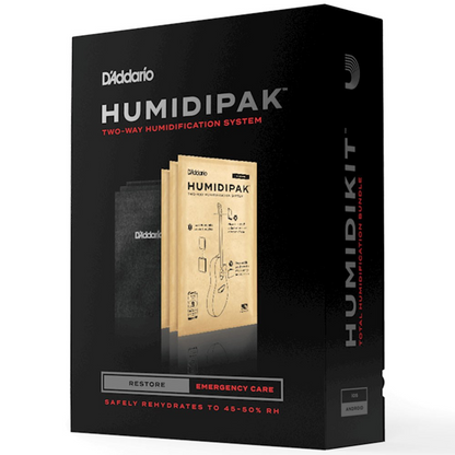 D'Addario Humidipak Restore Two Way Humidification System