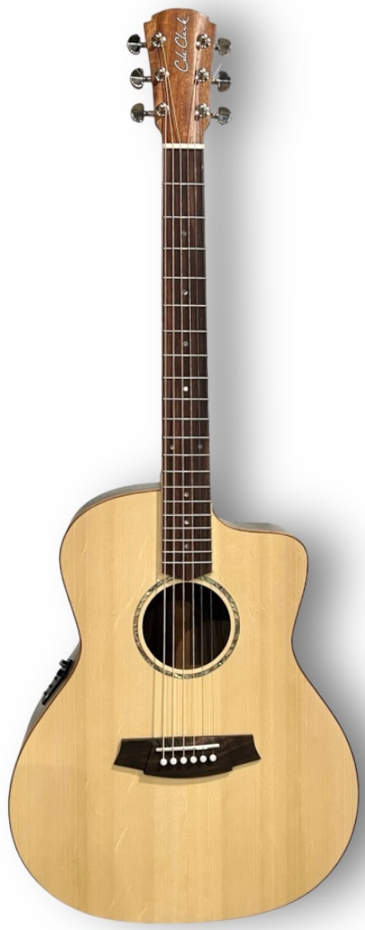 Cole Clark Studio GA SAN1EC-SR Acoustic Electric Guitar in Natural