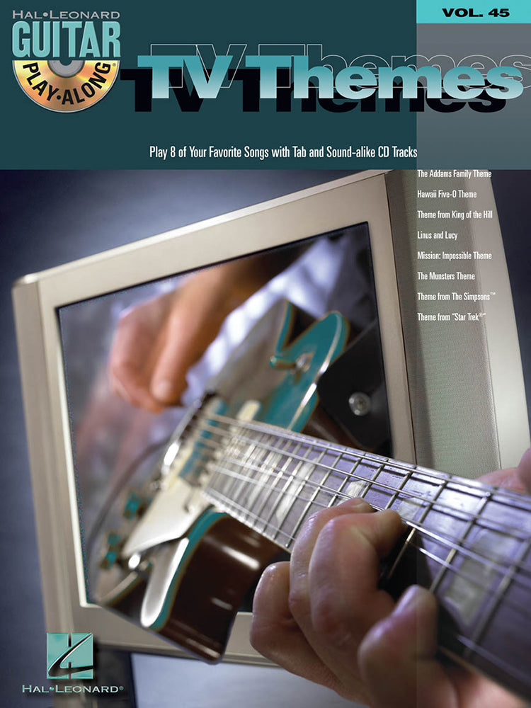 TV Themes Guitar Playalong Volume 45 BK/CD