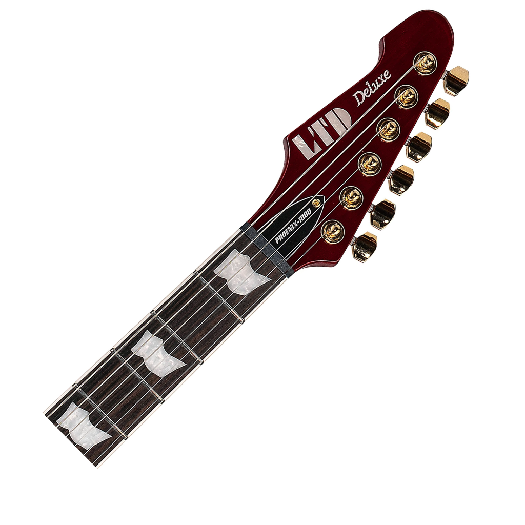 ESP LTD Phoenix 1000 Electric Guitar in See Thru Black Cherry