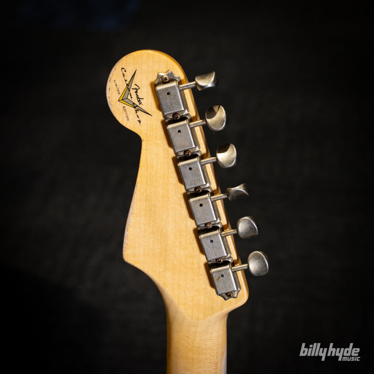 Fender Custom Shop Limited Edition 1964 L-Series Stratocaster Heavy Relic Electric Guitar in Aged Daphne Blue