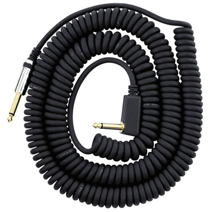VOX VCC 9m Vintage Coiled Guitar Cable in Black